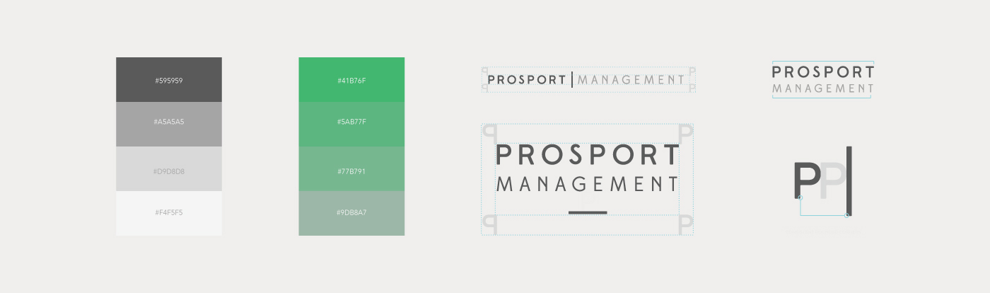 Prosport Management Logo Colors